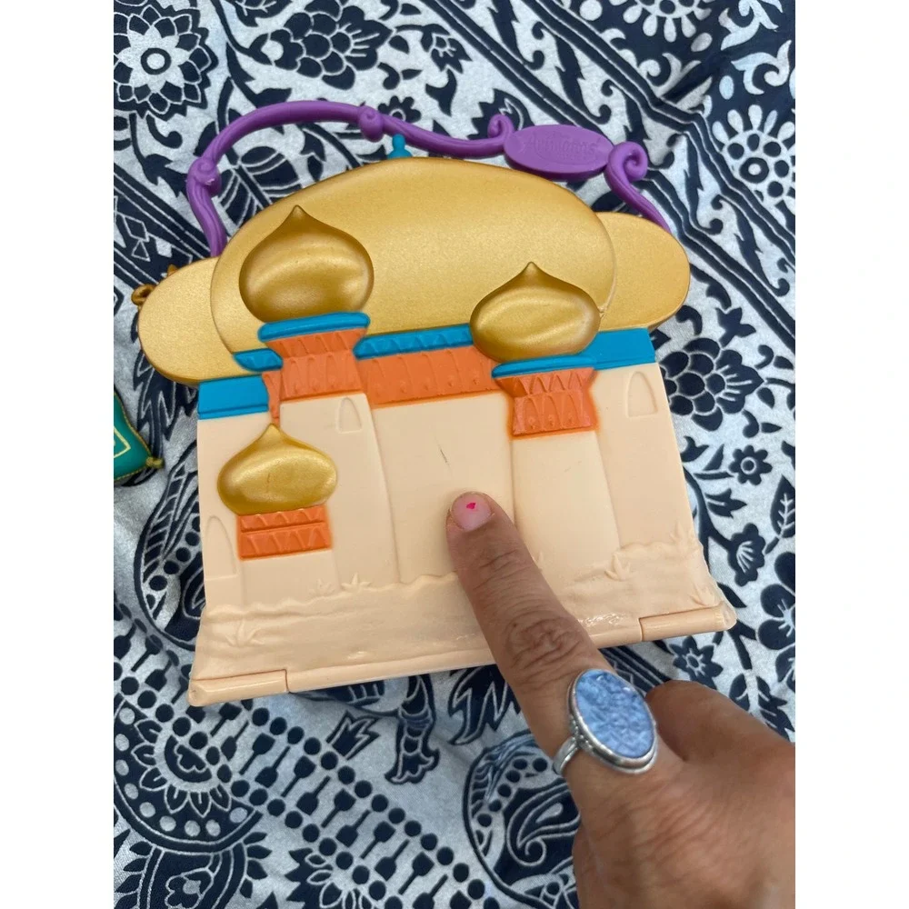 Disney Animators Collection Aladdin Palace Play Set Figures Agrabah Castle Toy